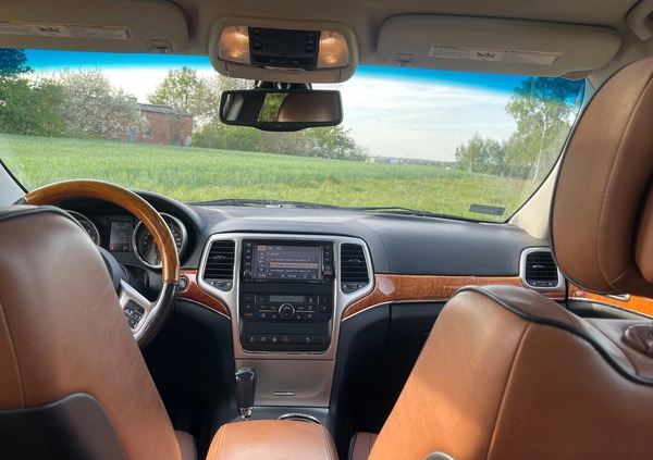 Jeep Grand Cherokee cena 65000 przebieg: 206000, rok produkcji 2011 z Nidzica małe 379